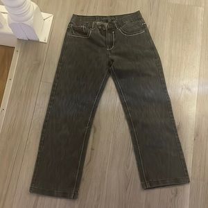 These pants are blue black and grey South Pole pants, brand new, never worn.